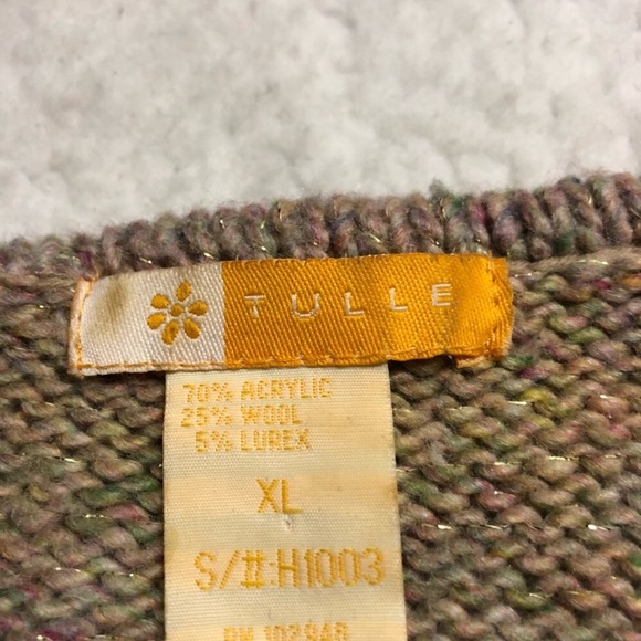 ↱ Anthropologie ↲  tie waist sweater - Picture 5 of 8